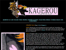 Tablet Screenshot of kagerou.org